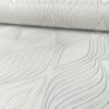 Debona Jewel Diamond Stripe Wallpaper Silver Metallic Glitter Embossed 2470 